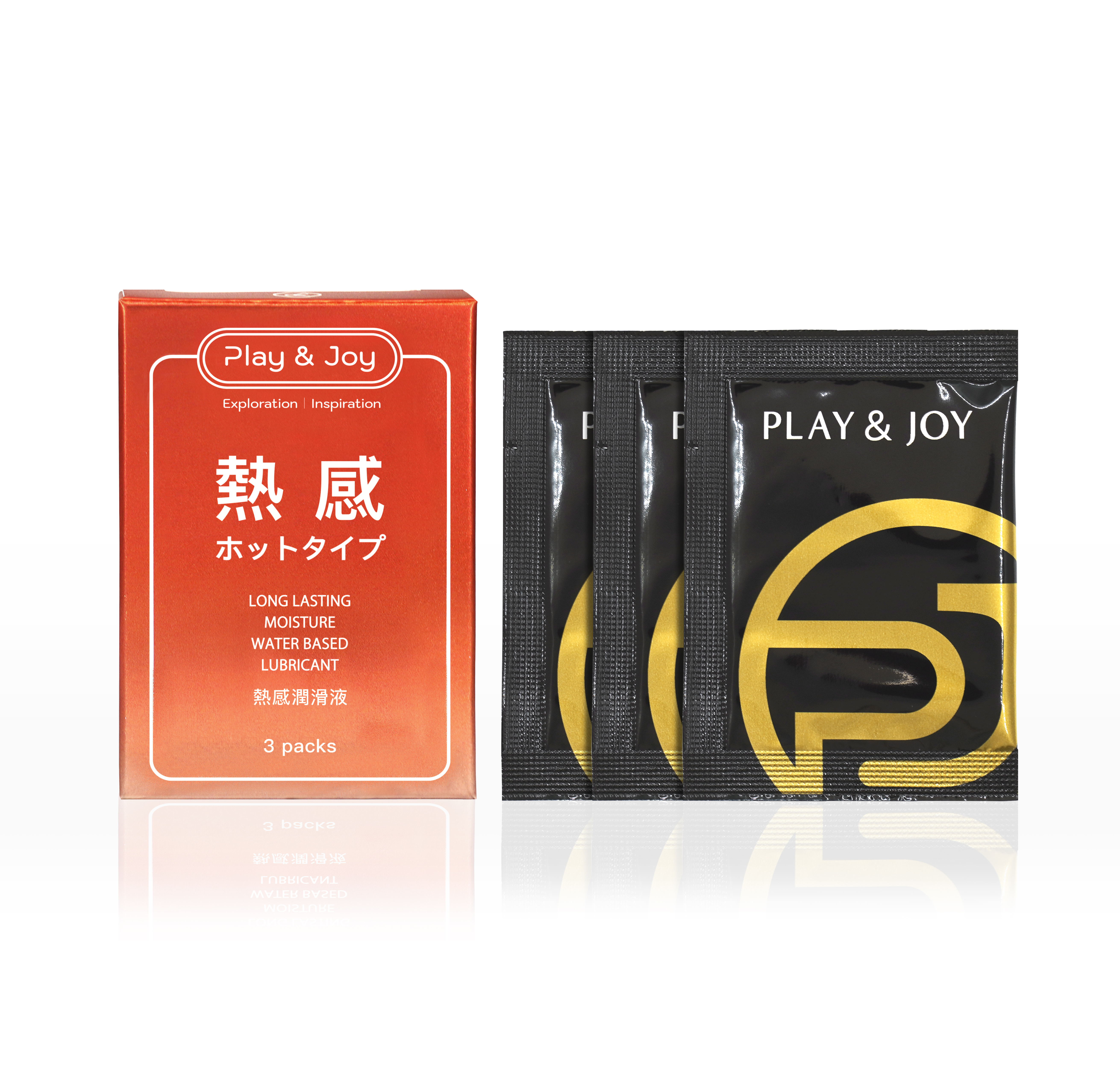 Play&Joy｜狂潮 瑪卡熱感激性 潤滑液隨身盒 3g - 3入