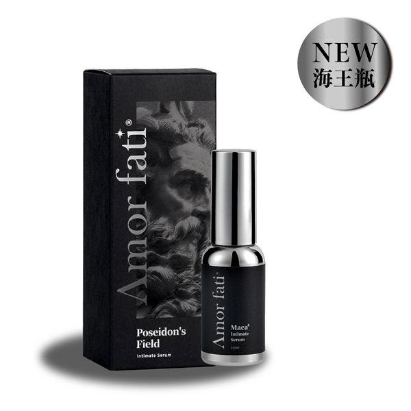 Amor Fati｜海王系列 海王瓶 增量瑪卡熱感精華液 【野性木質香】黑瓶 30ml