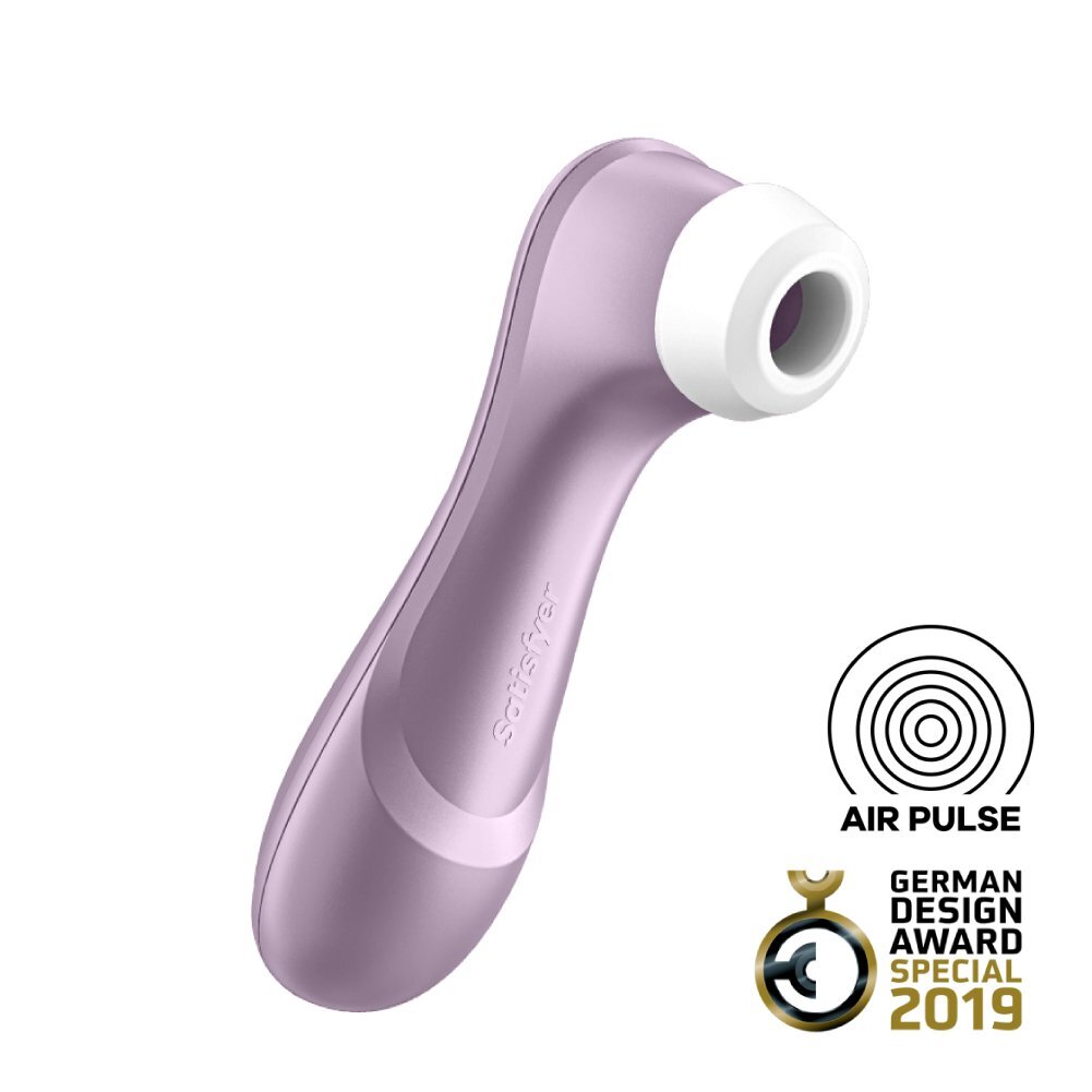 Satisfyer｜Pro 2 吸吮器 電動吸吮按摩器 - 紫色