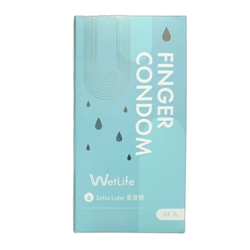 Wetlife｜指用保險套 指險套 指交套 Finder Condom 貼合款 (24入)