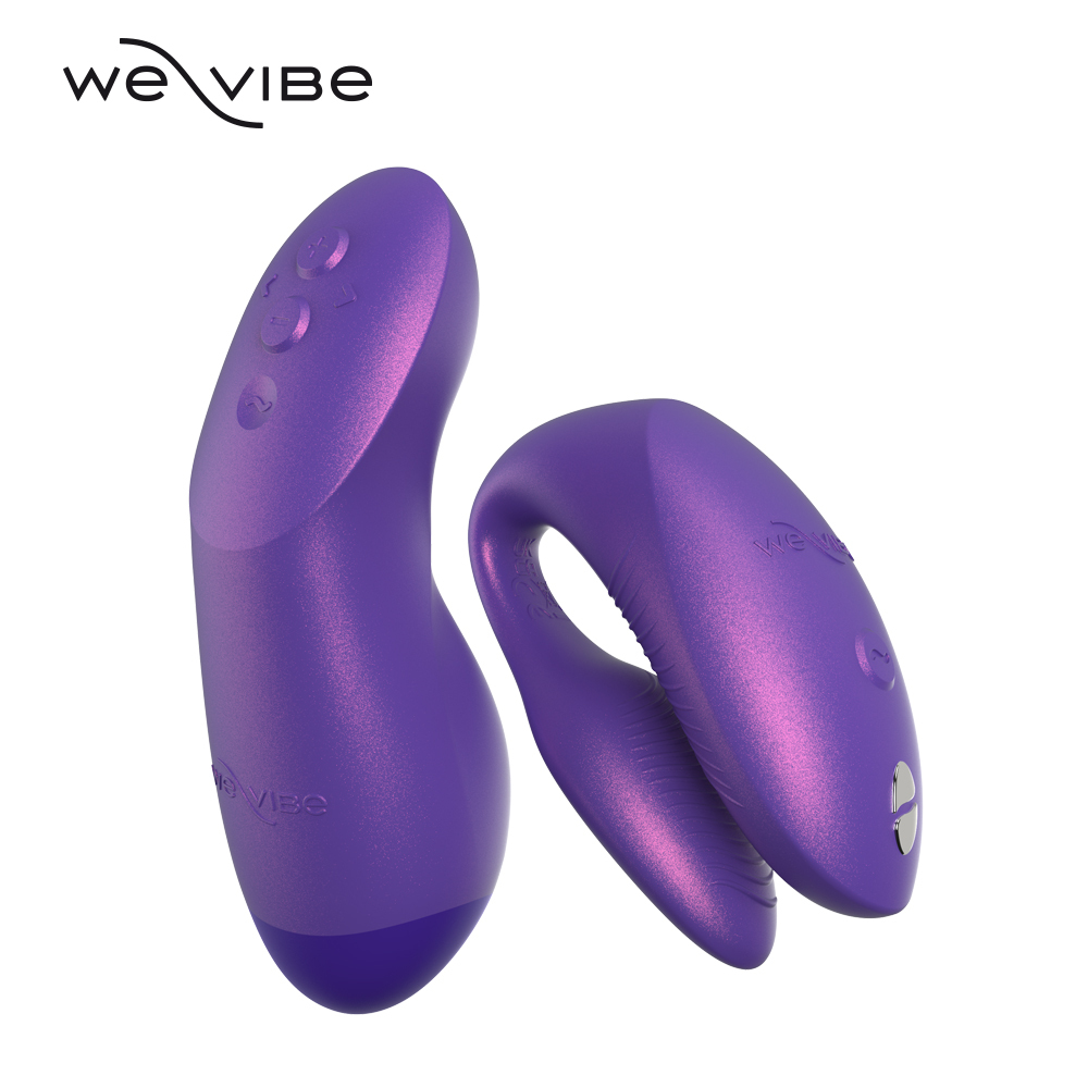 We-Vibe｜加拿大 Chorus Pro 旗艦級 雙人共震器 氣囊握感 智能遙控 宇宙紫