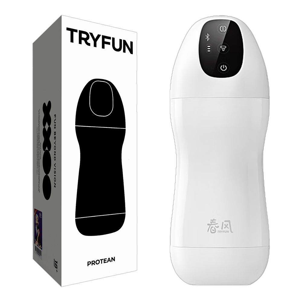 春風TryFun｜千面智能3x4頻吸吮震杯 電動飛機杯